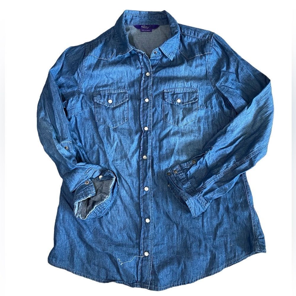 Miley Cyrus Denim Shirt